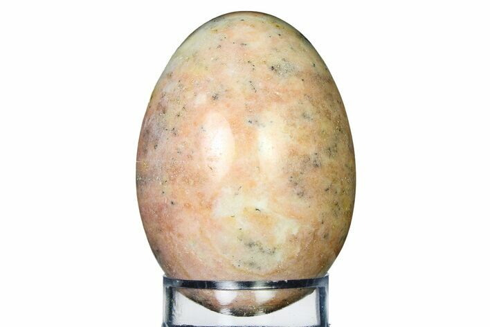 Polished Pink Marble Egg - Colorado #322445